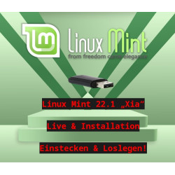 Linux Mint 22.1 "Xia" - Live & Installationsstick